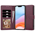 Miniatyrbild 2 av 5: Tech-Protect iPhone 16e Fodral Läder Mulberry