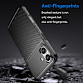 Miniatyrbild 2 av 6: iPhone 16 Skal Twill Textur Svart
