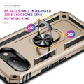 Miniatyrbild 2 av 6: Google Pixel 9a Skal Shockproof Hybrid Ring Guld