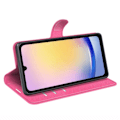 Miniatyrbild 3 av 6: Samsung Galaxy A16 / A26 5G Fodral Litchi Läder Textur Rosa