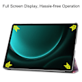 Miniatyrbild 4 av 6: Galaxy Tab S9 FE Plus Fodral Tri-Fold Läder Cosmic Space