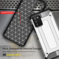 Miniatyrbild 3 av 6: Samsung Galaxy A03s Skal Shockproof Armor Hybrid Röd