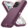 Miniatyrbild 2 av 6: iPhone 16 Pro Skal Xtreme Shockproof Hybrid Svart/Grå