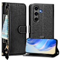 Miniatyrbild 3 av 7: Samsung Galaxy S25 Plus Fodral Multifunktionell Läder Svart