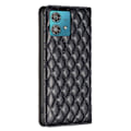 Miniatyrbild 6 av 6: Motorola Edge 40 Neo 5G Fodral Diamond Flip Svart