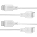 Miniatyrbild 4 av 6: Spigen 1m MFI Lightning - USB-C Kabel DuraSync Vit