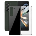 Miniatyrbild 1 av 6: IMAK Galaxy Z Fold 5 Skärmskydd Front/Bak Härdat Glas Svart