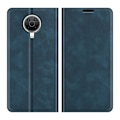 Miniatyrbild 1 av 6: Nokia G10 / G20 Fodral Skin Touch Läder Blå