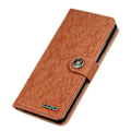 Miniatyrbild 5 av 5: Samsung Galaxy A02s - KHAZNEH Retro Split Läder Fodral - Brun Brown Brun