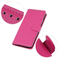 Miniatyrbild 6 av 6: Nokia G10 / G20 Fodral Litchi Läder Rosa