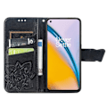 Miniatyrbild 4 av 6: OnePlus Nord 2 5G - Butterfly Läder Fodral - Svart
