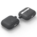 Miniatyrbild 6 av 6: Spigen Apple AirPods 3 (2021) Skal Silikon Fit Charcoal