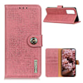 Miniatyrbild 1 av 5: OnePlus 9 - KHAZNEH Läder Fodral - Rosa Pink Rosa