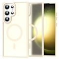 Miniatyrbild 1 av 7: ColorPop Galaxy S24 Ultra Skal CH MagSafe Matt Off White