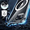 Miniatyrbild 4 av 4: ESR iPhone 16e Skal MagSafe CH HaloLock Transparent