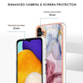 Miniatyrbild 4 av 6: Samsung Galaxy A34 5G Skal Marmor TPU Roséguld