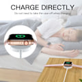 Miniatyrbild 5 av 6: Apple Watch 10 42 mm Skal TPU Transparent