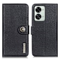 Miniatyrbild 1 av 6: KHAZNEH OnePlus Nord 2T 5G Fodral Läder Svart