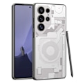 Miniatyrbild 1 av 6: GKK Samsung Galaxy S25 Ultra Skal Circuit Vit