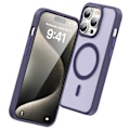Miniatyrbild 3 av 6: ColorPop iPhone 15 Pro Max Skal CH MagSafe Matt Lila