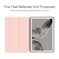 Miniatyrbild 2 av 6: Google Pixel Tablet Fodral Tri-Fold Läder Ljus Rosa
