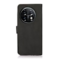 Miniatyrbild 3 av 6: KHAZNEH OnePlus 11 5G Fodral Matt Läder Svart