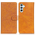 Miniatyrbild 1 av 6: Samsung Galaxy A35 5G Fodral Läder Brun