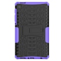 Miniatyrbild 3 av 6: Samsung Galaxy Tab A7 Lite 8.7 - Rugged Kickstand Armor Skal - Lila