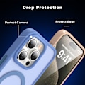 Miniatyrbild 4 av 6: ColorPop iPhone 15 Pro Max Skal CH MagSafe Matt Rosa