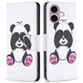 Miniatyrbild 1 av 6: iPhone 16 Fodral Med Tryck Panda