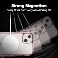 Miniatyrbild 5 av 6: ColorPop iPhone 13 Skal CH MagSafe Transparent/Titanium