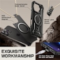 Miniatyrbild 5 av 6: Supcase iPhone 16 Pro Max Skal MagSafe Unicorn Beetle XT Svart
