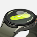 Miniatyrbild 3 av 6: Ringke Galaxy Watch 4/5/6/7 44 mm 4-PACK Skärmskydd Härdat Glas