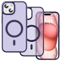 Miniatyrbild 2 av 6: ColorPop iPhone 15 Skal CH MagSafe Matt Lila