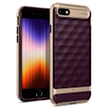 Miniatyrbild 1 av 6: Spigen Caseology iPhone 7/8/SE Skal Parallax Burgundy