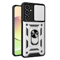 Miniatyrbild 1 av 6: Samsung Galaxy S23 FE Skal CamShield Ring Hybrid Silver