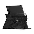 Miniatyrbild 4 av 6: Galaxy Tab S9 Fodral Läder 360° Rotation Svart