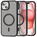 Miniatyrbild 1 av 6: ColorPop iPhone 15 Skal CH MagSafe Matt Svart