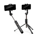 Miniatyrbild 3 av 6: Spigen 77 cm Bluetooth Selfiestick Tripod Svart