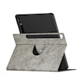 Miniatyrbild 4 av 6: Galaxy Tab S9 Fodral Läder 360° Rotation Grå