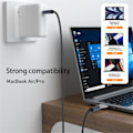 Miniatyrbild 4 av 6: 140W MacBook Adapter MagSafe 3 till USB-C Snabbladdning