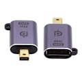 Miniatyrbild 2 av 6: DP DisplayPort till Mini DisplayPort 1.4 Adapter 8K 60Hz Blå