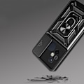 Miniatyrbild 3 av 5: Tech-Protect Xiaomi Redmi 12C Skal CamShield Pro Svart