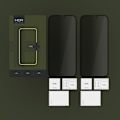 Miniatyrbild 6 av 6: HOFI iPhone 16 Plus 2-PACK Skärmskydd Anti Spy Pro+ Privacy