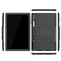 Miniatyrbild 6 av 6: Samsung Galaxy Tab S7 Plus / Tab S8 Plus Skal Rugged Kickstand Armor Svart