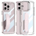 Miniatyrbild 1 av 6: GKK iPhone 16 Pro Max Skal Hand Strap Hybrid Rosa