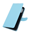 Miniatyrbild 5 av 5: OnePlus Nord N10 5G - Litchi Fodral - Ljus Blå LightBlue Ljus Blå
