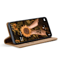 Miniatyrbild 3 av 6: CASEME Samsung Galaxy A23 5G Fodral Flip Läder Brun