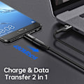 Miniatyrbild 2 av 6: Mcdodo USB-C Hona - MicroUSB Hane Adapter Svart