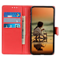 Miniatyrbild 3 av 6: OnePlus Nord 3 5G Fodral Litchi Läder Röd